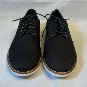 Men's Black Calvin Klein Canvas Lace-Up Shoes 7